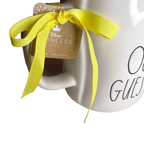 “Rae Dunn” Collab with Disney Be Our Guest Mrs Potts and Tea Cup. Dbl sided NWT - Picture 4 of 10